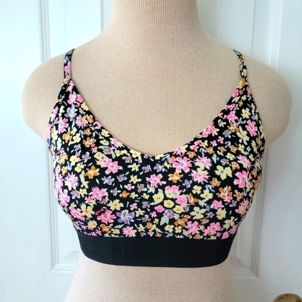 2/$20 PINK Active Ultimate Lightly Lined Sports Bra S